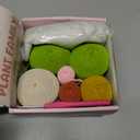 MAGIMUSE Crochet Kit for Beginners, Crochet Starter Kits, Amigurumi Craft Knitting Crocheting Kits with Step-by-Step Video Tutorials, 6 Pack Hanging Potted Plants Family(40%+ Yarn