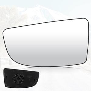 Youxmoto Driver Left Side Lower Mirror Glass Replacement Fit For Ford Transit 150 250 350 350HD from 2015 2016 2017 2018 2019 2020 2021 2022, Side View Convex Mirror Glass,Fits BK3Z17K707A