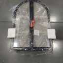 Kate and Laurel Arcott Modern Arch Wall Cabinet, 21 x 8 x 30, Natural Wood and Black, Transitional Arched Cabinet for Use as Over-The-Toilet Storage or Living Room Storage Cabinet