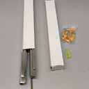 MySit 16" Folding Shelf Brackets 4 PCS, Max Load 550lb Heavy Duty Stainless Steel DIY Collapsible Wall Mounted L Shelf Bracket Space Saving for Table Work Bench