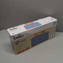 bella 2 Slice Slim Toaster, Fits-anywhere Kitchenware, 6 Setting Shade Control with Reheat & Cancel Buttons, Fits Sourdough, 10 Long Slot, Anti Jam & Auto Shutoff, 900 Watt, Surf