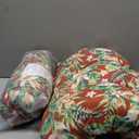 Outdoor Chair Cushions Set of 2,Patio Chair Cushions with Non-Slip Ties,19'' x 19'',Fluffy Tufted Outdoor Seat Cushions, Waterproof Patio Furniture Cushions,Outdoor Dining Chair Pads (Hamani)