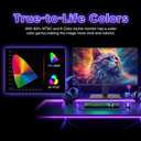 Viewedge 24 Inch Gaming Monitor with 240Hz, VA 1ms, FHD 1080p and HDR 10 PC Computer Monitor with 110% sRGB, Bluelight Filter, 2 HDMI & 1 DP Port, Support Adaptive Sync and Wall Mounted