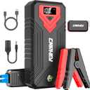 3000A Jump Starter, 24000mAh Car Battery Jump Starter (up to 8.0L Gas and 8.0L Diesel Engine) Battery Jumper Starter Portable, 12V Car Jumper Starter Portable with LED Light and USB QC 3.0