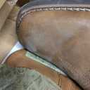 IUV Cowboy Boots For Men Wide Western Boot Traditional American Flag Retro Square Toe Country Work Boots (10, Brown)