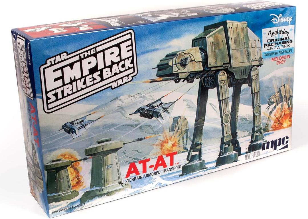 MPC Star Wars: The Empire Strikes Back at-at 1:1000 Scale Model Kit