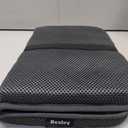 Rexley Gel Travel Seat Cushion, Portable Airplane Seat Cushion (Grey, Small)