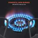 Camplux Camping Stove 2 Burners, Propane Burner 260,000 BTU, Heavy Duty Gas Stoves for Outdoor Cooking