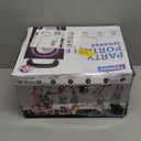 Bluetooth Speakers, 80W(Peak) Wireless TWS Portable Bluetooth Speaker, Beat-Driven Lights, 100dB Loud Stereo Speaker with BassUp, Speakers with Subwoofer for Outdoor, Party, Camping (DeepBlack)