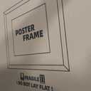 YESKAY 18x24 Picture Frame Black Set of 3, Display Pictures 16x20 with Mat or 18 x 24 Without Mat, Poster Frames 18x24 for Wall Hanging Horizontal and Vertical