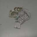 4-Pack 50 LEDs Multicolored Christmas Fairy Lights, Battery Operated Mini LED String Lights for Bedroom/Christmas/Parties/Wedding(Set of 4, Multi-Color)