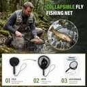 PLUSINNO Fly Fishing Rod and Reel Combo Gear Portable Full Starter Kit, 5 Wt -9' Fly Rod, 5/6 Reel