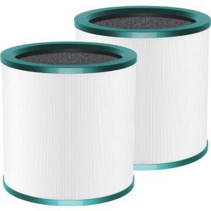 TP01 HEPA Replacement Filter Compatible with Dyson Tower Purifier Pure Cool Link TP01, TP02, TP03, AM11, BP01 Models, Compare to Part 968126-03, 2 Pack