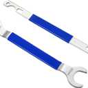 32mm & 36mm Fan Clutch Wrench Set | Fan Clutch Removal Tool Kit, 2 PCS Water Pump Pulley Holder Tool Kit for BMW, Ford, GM, Dodge, Chevrolet, Jeep - Essential Nut Water Hub Removal