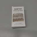 4 x Solid Color Press on Nails Short Square Fake Nails Pure Nude Color False Nails Glossy Glue on Nails Reusable Artificial Acrylic Nail Full Cover Nude Stick on Nails for Women Girls Manicure 24Pcs (24 Fl Oz (Pack of 1), W06)