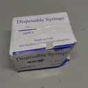 100 Pack 1ml Syringes with Needle - 25G 1 inch Disposable 1cc Syringe for Scientific Lab Use, Sterile Individually Wrapped