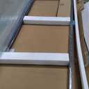 Glass Shower Doors, 44" - 48" W x 72" H Double Sliding Shower Door, Aluminum Semi-Frameless & 1/ 4"(6mm) Clear Tempered Glass Bypass Shower Door for Walk in Shower, Bathroom（Matte Black）