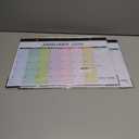 2 x Desk Calendar 2026-2027, 18 Months Calendar from Jan. 2026 to Jun. 2027, 17" x 12" Large Desktop/Wall Monthly Calendar with Corner Protectors, Ample Space  Target for Home, School, Office (Colorful)