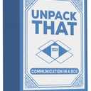 UNPACK THAT Conversation Cards  125 Deep Questions for Better Communication & Closer Bonds | Perfect for Couples, Families and Friends