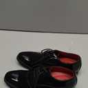 Bruno Marc Men's Faux Patent Leather Tuxedo Dress Shoes Classic Lace-up Formal Oxford (7, Black)