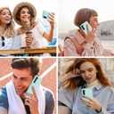 bemal for Samsung Galaxy S25 Plus Case - Smooth Silky Liquid Silicone - Slim Fit Soft Microfiber Lining - Designed for Women and Girls - Shockproof Protective Phone Cover 6.6"- Light Blue