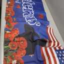 Rvsticty Veterans Day Decorations Thank You Veterans Banner for Fence Yard Lawn Red White Blue Independence Day Decor 4th of July Memorial Day Decorations and Supplies for Home Party