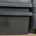 3 Tier Rolling Cart Organizer,Laundry Room Bathroom Organizers and Storage Office Shelves Mobile Shelving Unit Kitchen Trolley Cart with Wheels for Art,Craft,Diaper,Bedside,Snack(Black)