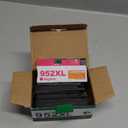 Compatible 952XL Ink Cartridge Replacement for HP Officejet Pro 8710 7740 8720 8210 8715 8702 7720 8730 8740 8216 8725 8700, Black, Cyan, Magenta, Yellow, 4-Pack