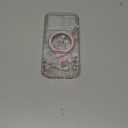 Loheckle for iPhone 17 Pro Max Case with Stand- Compatible with MagSafe Women Girls Cute Clear Girly Unique Design Soft TPU Magnetic Ring Phone Cover for Apple 17 Promax, Purple Flower