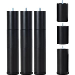 Adjustable Bed Legs Replacement for Adjustable Bed Base Frame, Different Threads Include,12 inch Screw in Legs Set of 4 Adjustable Bed Legs Replacement for Adjustable Bed Base Frame, Different Threads Include,12 inch Screw in Legs Set of 4