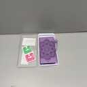 Asuwish Phone Case for Samsung Galaxy S24 5G Wallet Cover with Tempered Glass Screen Protector and Leather Flip Credit Card Holder Stand Wrist Strap Cell Accessories S 24 24S GS24 G5 Women Men Purple