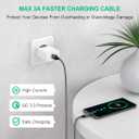 Long USB C Cable [12ft, 2-Pack], etguuds Fast Charging USB A to Type C Charger Cable Braided for Samsung Galaxy S22 S21 S20 Ultra 5G S10 S10E S9 Note 20 10 9, A10e A20 A33 A32 A50 A70, LG, Moto, Pixel