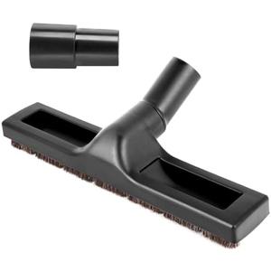12" Universal Vacuum Cleaner Floor Brush Attachments 1 1/4 inch(32mm) for Shark Vacuum Brush Attachments,360° Swivel Hardwood Brush & Adapter with Horse Hair Attachments for Shark Vacuums Accessories