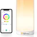 meross Smart WiFi Table Lamp, Bedside Lamp, Compatible with Apple HomeKit, Siri, Amazon Alexa and SmartThings, Tunable White and Multi-Color, Touch Control, Voice and App Control Large