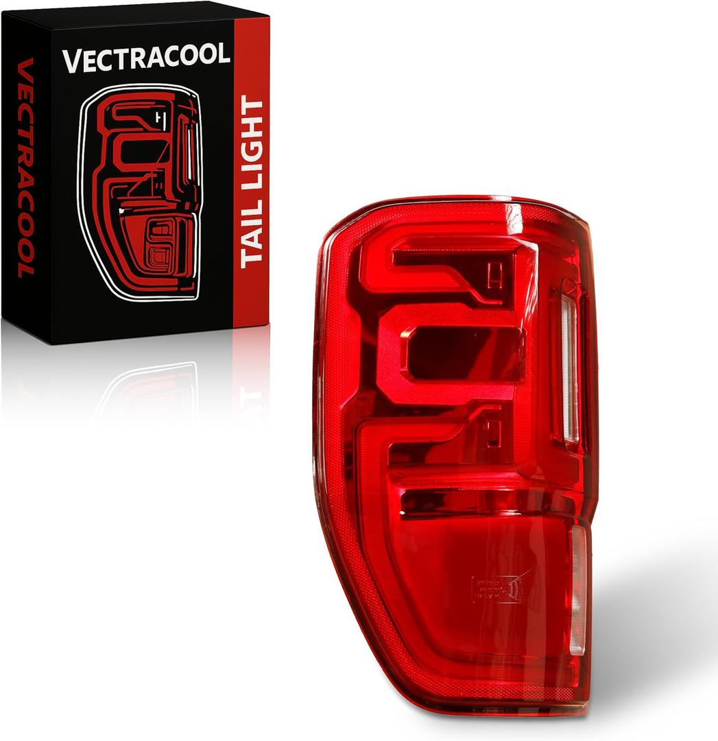 LED Left Tail Light With Blind Spot Compatible with Ford Ranger 2019-2023 Replacement# KB3Z13405G