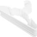 STOBAZA Baby Hangers for Nursery 50pcs Plastic Hangers No Marking Windproof for Newborn and Toddler Clothing