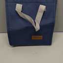 TELLUMO Lunch bag, Insulated Lunch Bag for Women Men Large Lunch Box Container Reusable Leakproof Tote for Office, Work, School, Beach or Travel (Blue)