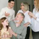 Clay Beads Bracelets DIY Craft Kit - Birthday Beads Jewelry Making Set - I Love Grandparents DIY Craft Gift Supplies Party Favors Decorations