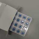 Mechanical Gaming Keyboard Blue Switches, 3 Pin 50gf RGB SMT Clicky Switch, Dustproof and Waterproof Switch, (Blue,72PCS)