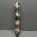 Fun Express Mardi Gras Plastic Tablecloth Roll 40" x 100 ft.- Perfect for Party Supplies, Celebrations, and Festive Events - 1 Durable Piece for Easy Setup