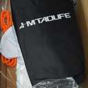 Inflatable Floating Dock with Wood Grain EVA, Non-Slip Water Floating Dock Swim Platform with Detachable Ladder Swim Deck Raft Water Platform for Lake Pool Ocean (6ft x 5ft x 6")