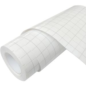 RIZEE Transfer Tape for Vinyl, 6"50 FT Standard Grip w/Alignment Grid Application Transfer Paper for Cricut, Silhouette Cameo, Adhesive Vinyl for Decals, Signs, Windows, Stickers