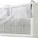 Adjustable AC Air Deflector, AC Vent Deflector, Direct Airflow Prevention, Extends 17.5" to 28.5" Length, Fits Most Window AC Air Conditioners
