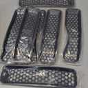 Hoolcar Front Mesh Grille Inserts for 2018-2025 Jeep Wrangler JL & Gladiator JT Sport/Sport S/Willys/2018-2020 Rubicon Exterior Accessories Clip-in Grille Guard Cover