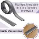 Bates- Floor Cord Cover, 6ft Cable Cover, Gray, Cord Cover Floor Cable Cover, Cord Protector, Cord Hider Floor, Extension Cord Cover, Cable Cover Floor, Cable Floor Cover, Cable Covers for Cords