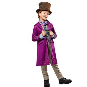 Rubies Wonka: Willy Wonka Costume for Kids, Boy's Medium