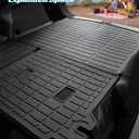 Car Floor Mats for Nissan Rogue 2021-2025 2026, Not for Sport, Black