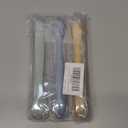 3-Piece Silicone Baby Feeding Spoons with Hygienic Travel Case, First Stage Infant Spoons, Soft-Tip Easy on Gums, Baby Training Spoon,Infant Utensils Feeding Supplies,Dishwasher & Boil-proof (Off-White, Khaki, Light Pink)