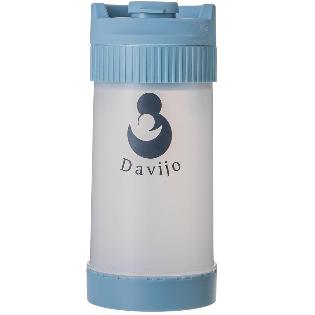 Formula Dispenser - Replaces Hand Scooping - Add Desired Amount with a Few clicks - Baby Formula Container to go - 10ounces Baby Milk Powder Storage - for Home & Travel (blue)