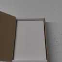 Hamilco 5x7 White Linen Cardstock Paper Blank Index Cards Flat Card Stock Heavyweight 100lb Cover 100 Pack